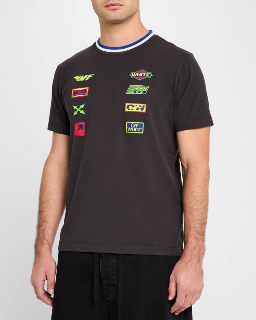 Men's Multi-Patch Crew T-Shirt