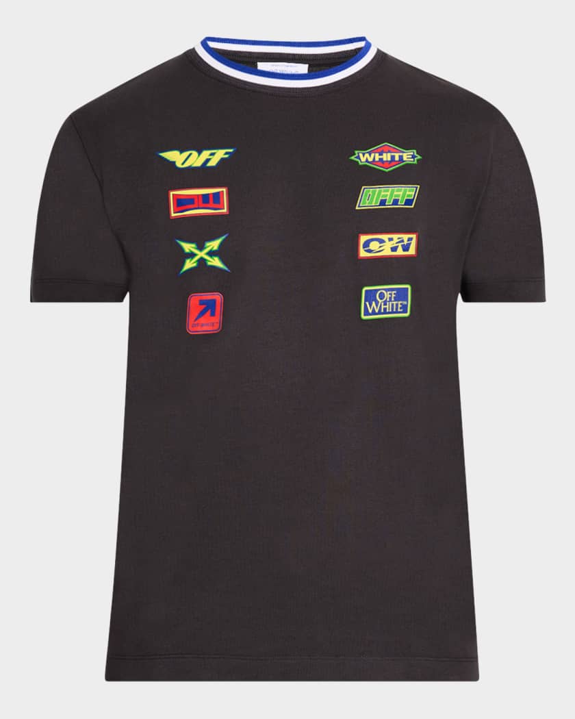 Men's Multi-Patch Crew T-Shirt
