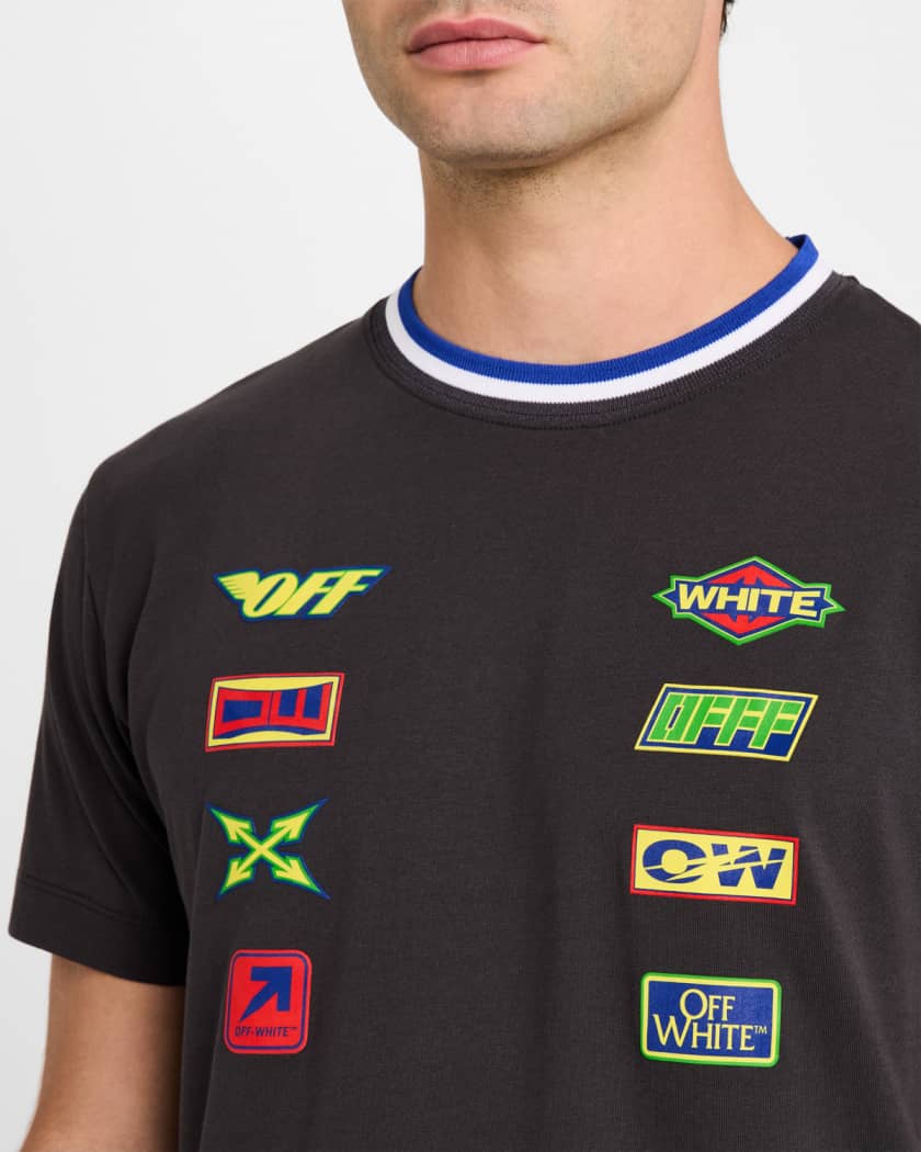 Men's Multi-Patch Crew T-Shirt