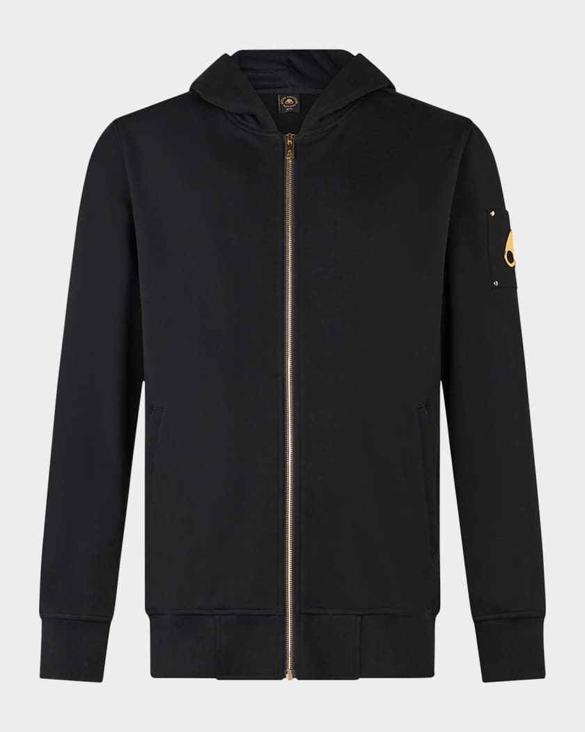 Moose Knuckles Men's Snyder Full-Zip Hoodie | Neiman Marcus
