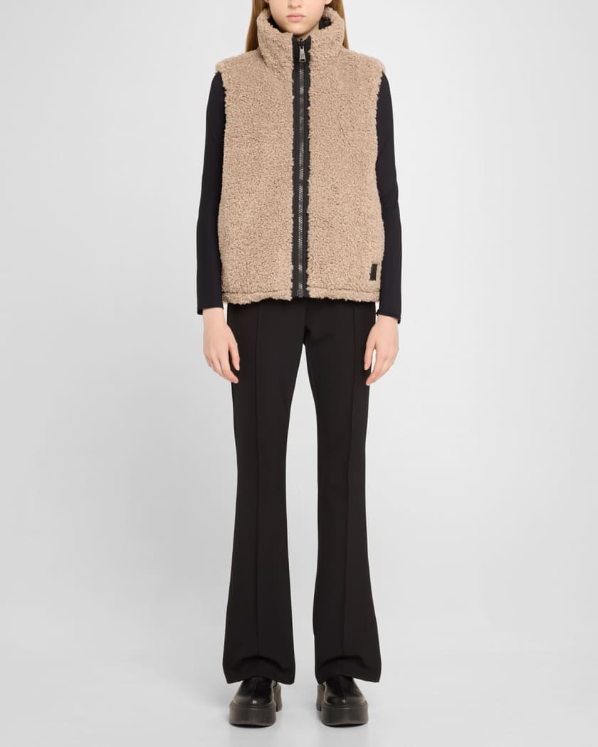 Sonja Reversible Faux Shearling Vest