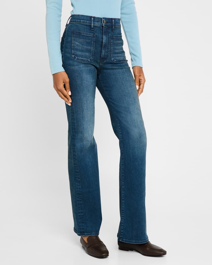 Crosbie High-Rise Wide Loafer Jeans