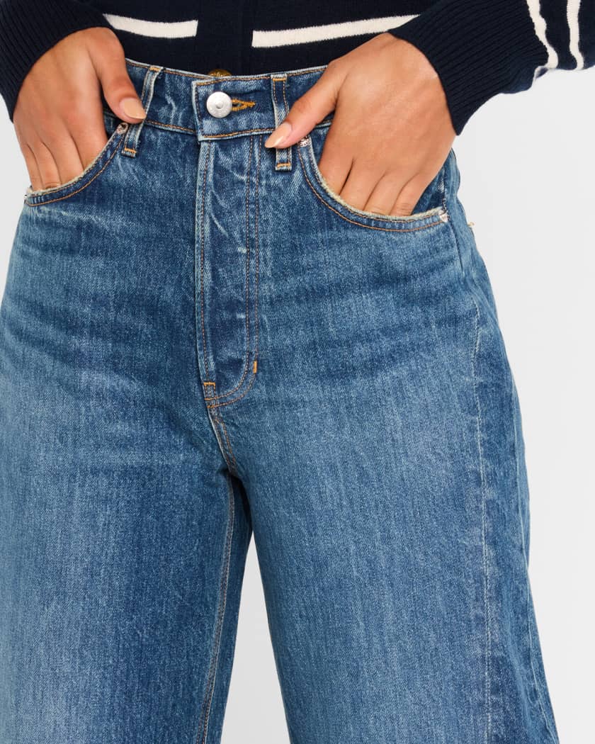 Ryder High-Rise Saddle Jeans