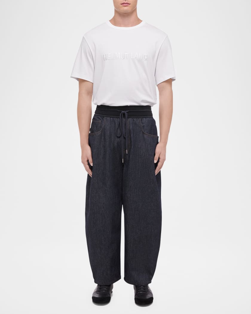 Men's Raw Denim Cocoon Jeans