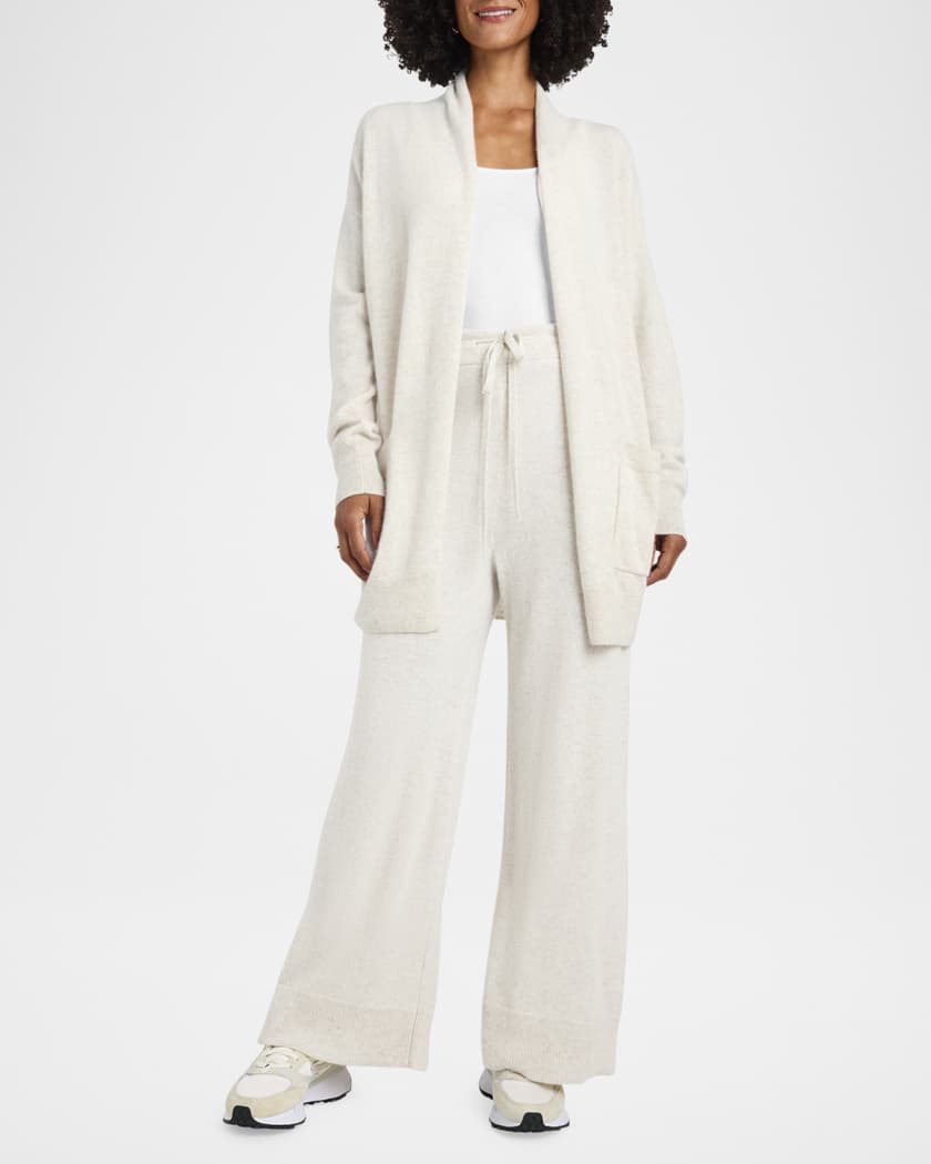 Cashmere Wide-Leg Pants