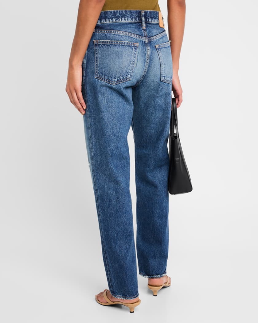 Ridgefield Straight Low-Rise Jeans