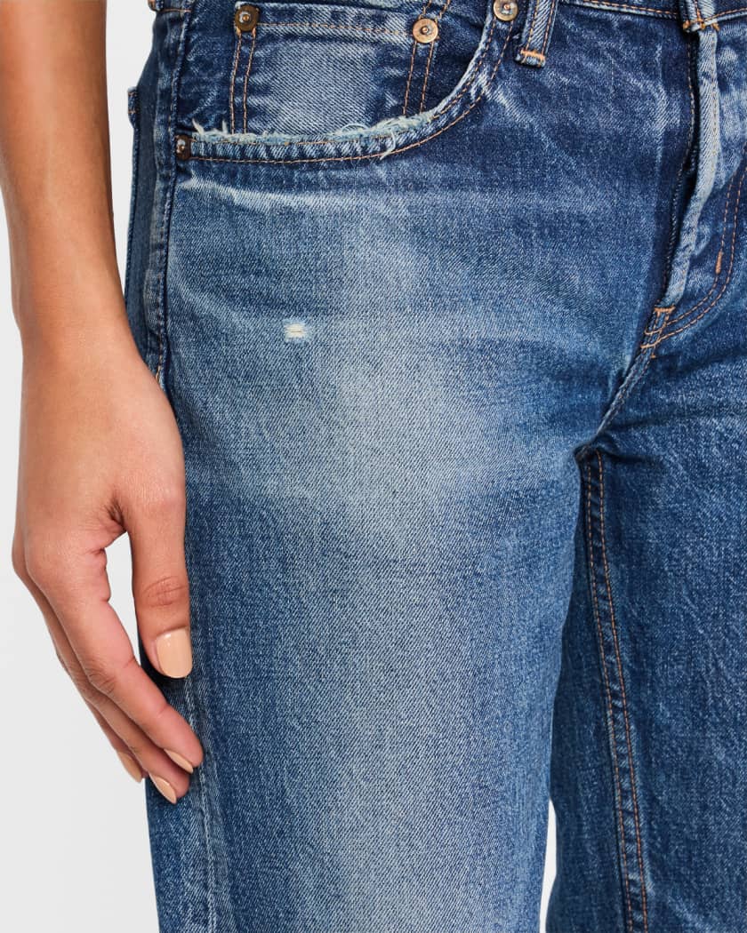 Ridgefield Straight Low-Rise Jeans