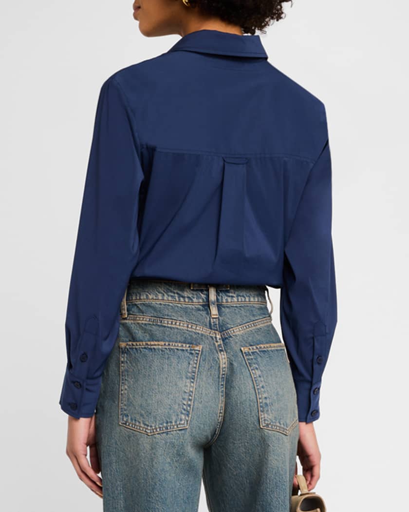 Gerri High-Rise Barrel Jeans