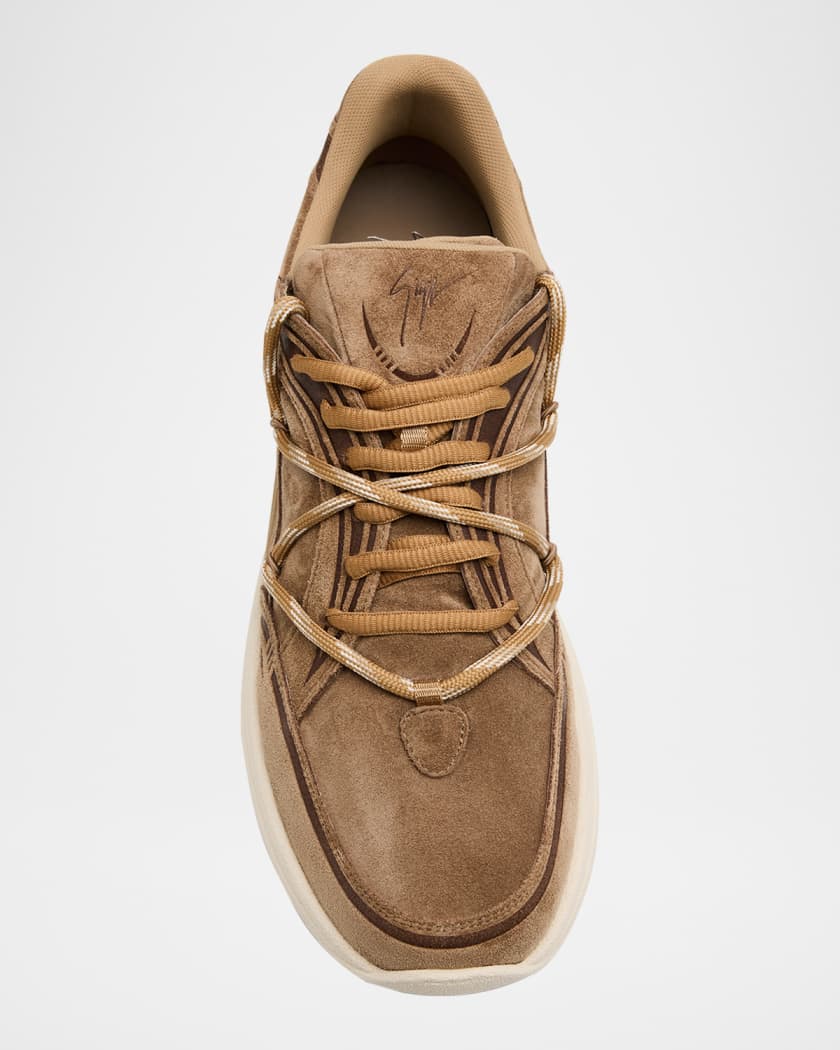 Men's GZ Trail Suede Low-Top Sneakers