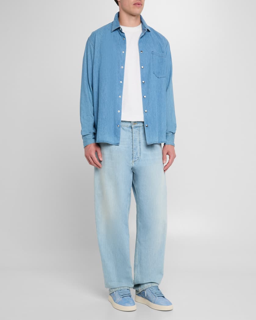 Men's GZ 94 Denim Low-Top Sneakers