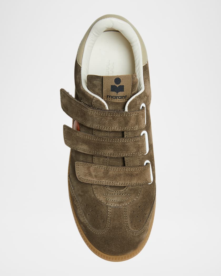 Beth Bicolor Mixed Leather Sneakers