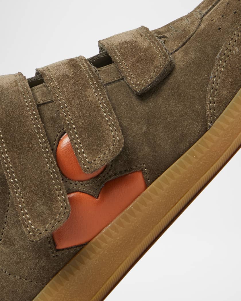 Beth Bicolor Mixed Leather Sneakers