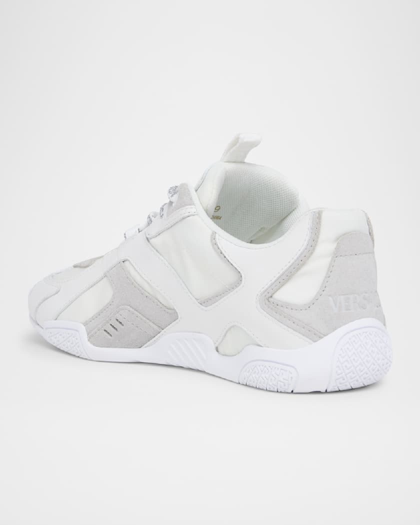 Galaxia Mixed Leather Fashion Sneakers