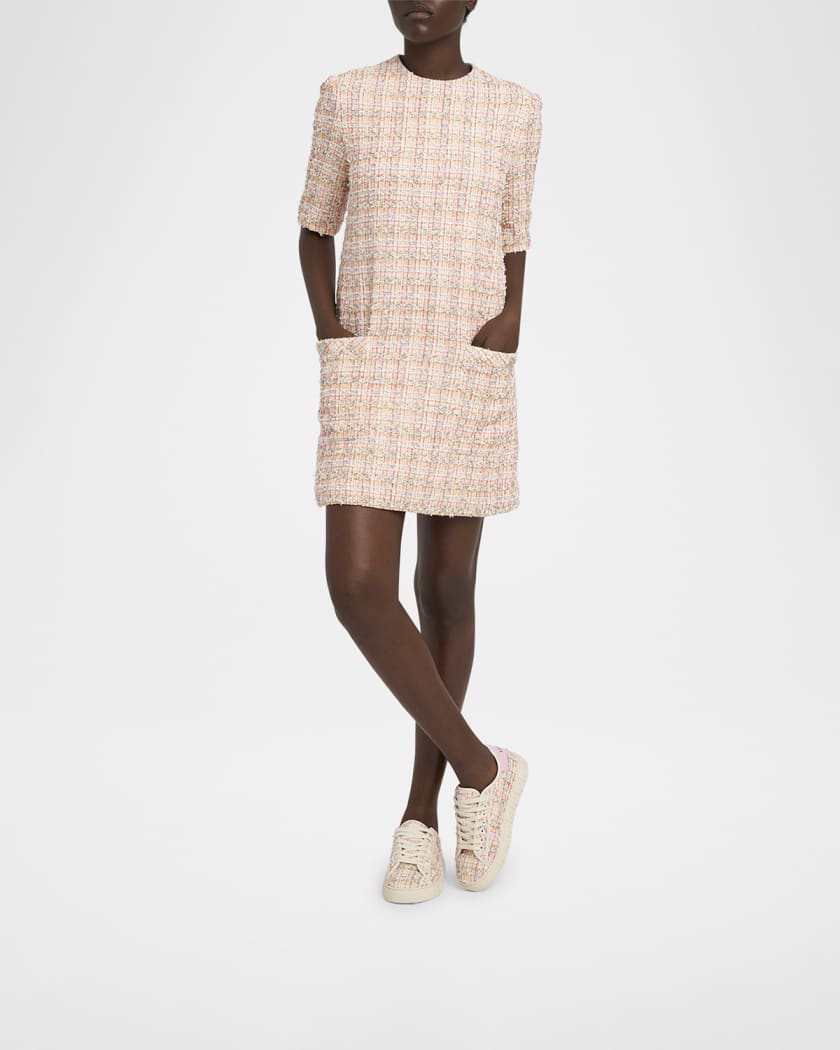 Greca Boucle Low-Top Sneakers