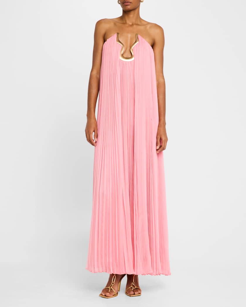 Gael Plisse Gown