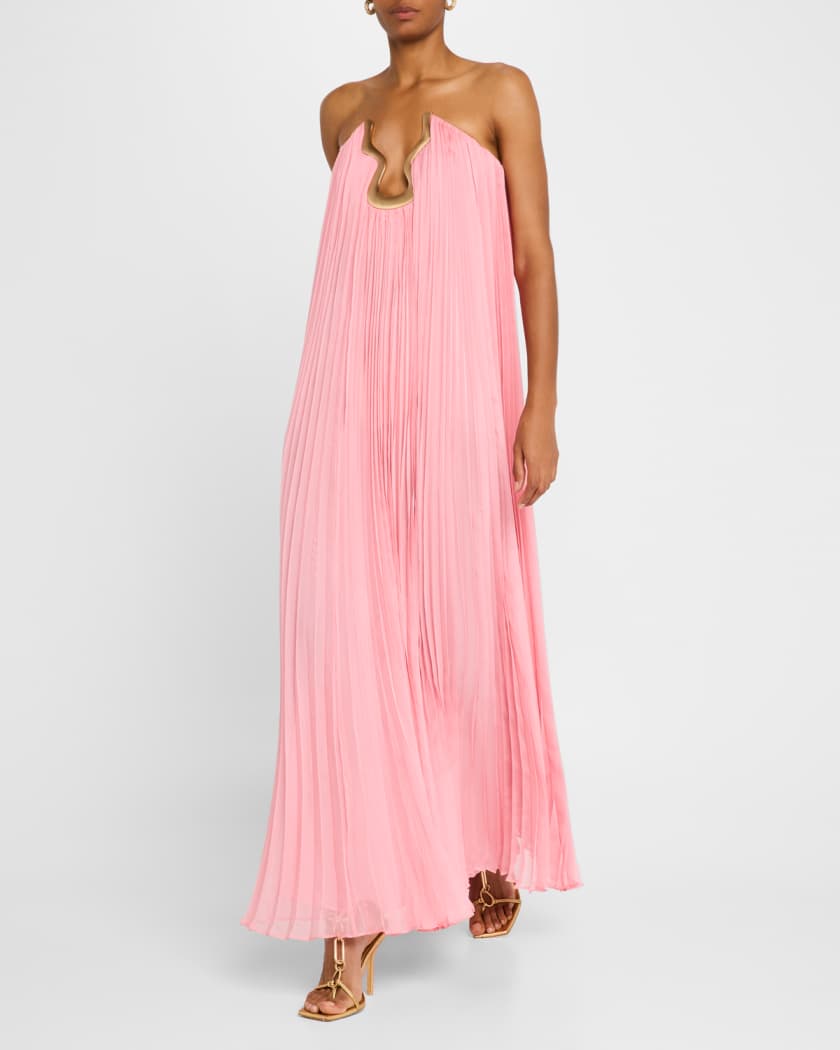 Gael Plisse Gown