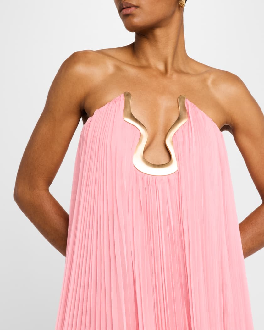 Gael Plisse Gown