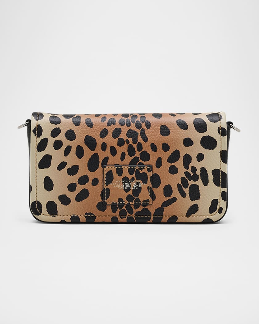 The Mini Cheetah-Print Leather Crossbody Bag