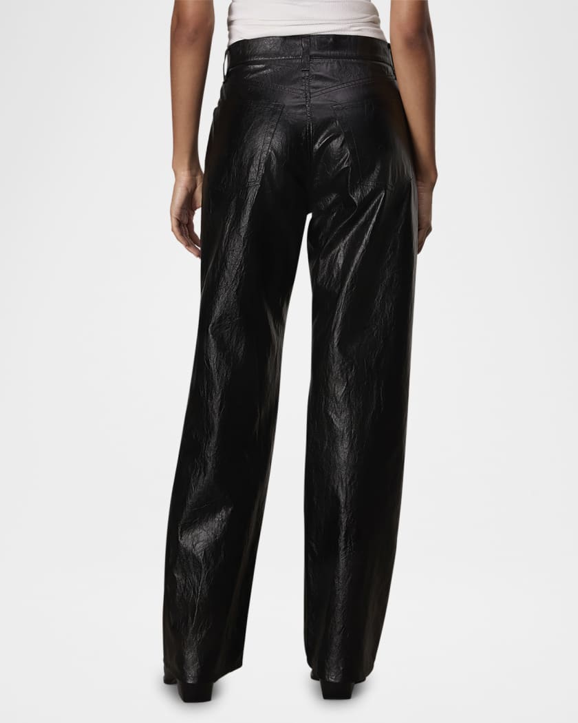 Shea Straight Faux Leather Pants