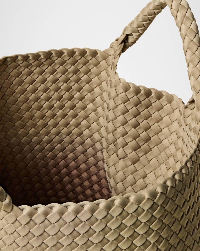 St. Barths Medium Ombre Woven Tote Bag