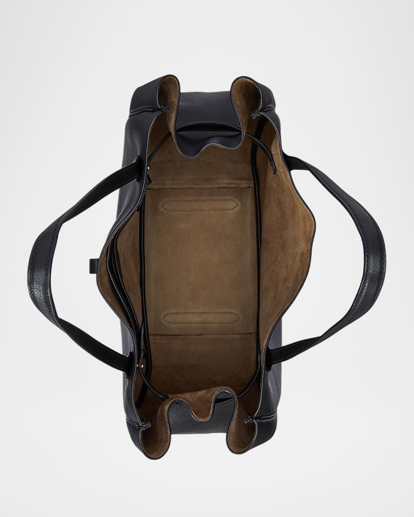 Medium Grain Leather Tote Bag