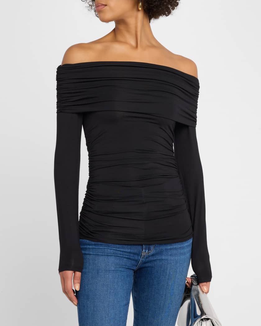 Rag & Bone Luca Off-The-Shoulder Top