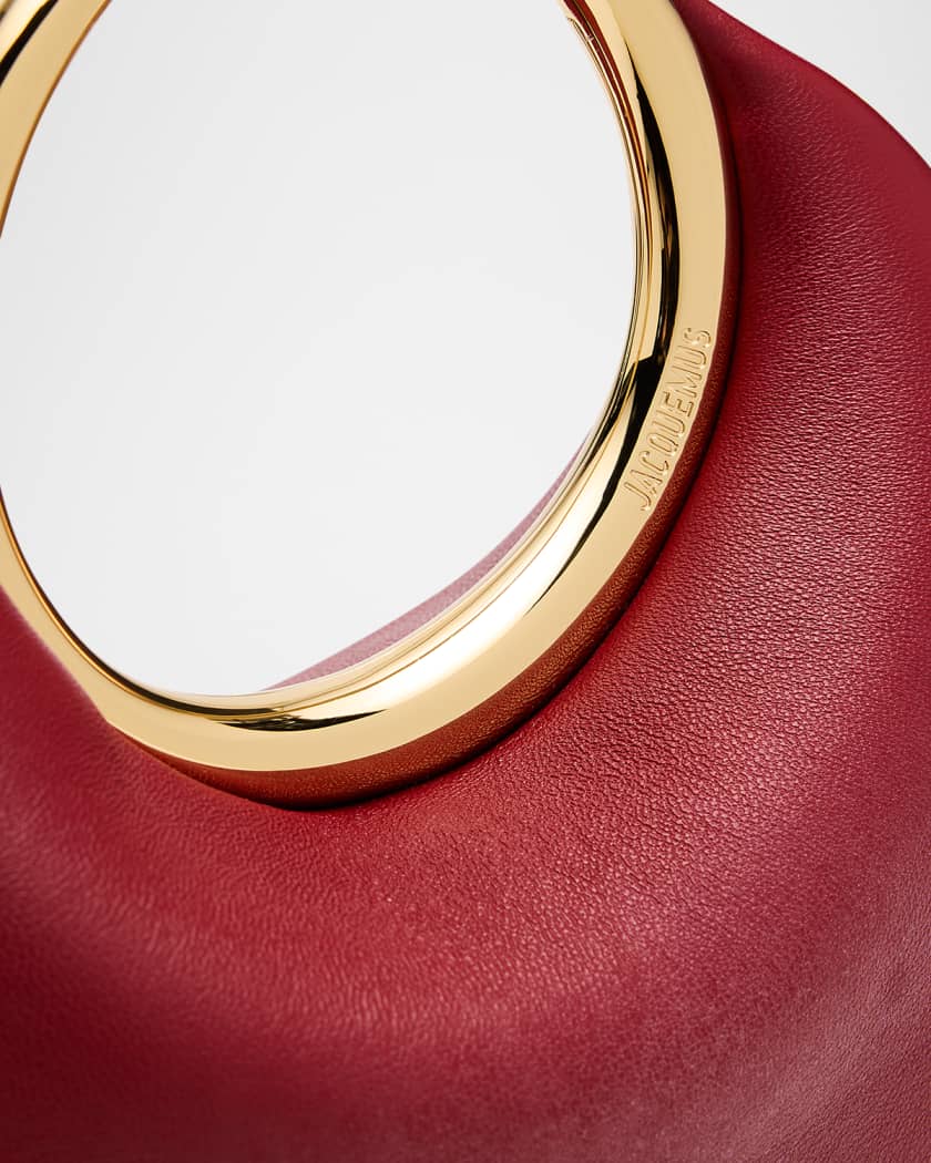 Le Petit Calino Ring Leather Top-Handle Bag