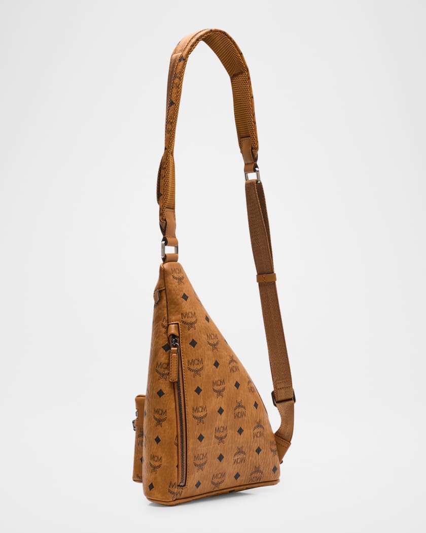 Men's Aren Mini Sling Bag in Visetos