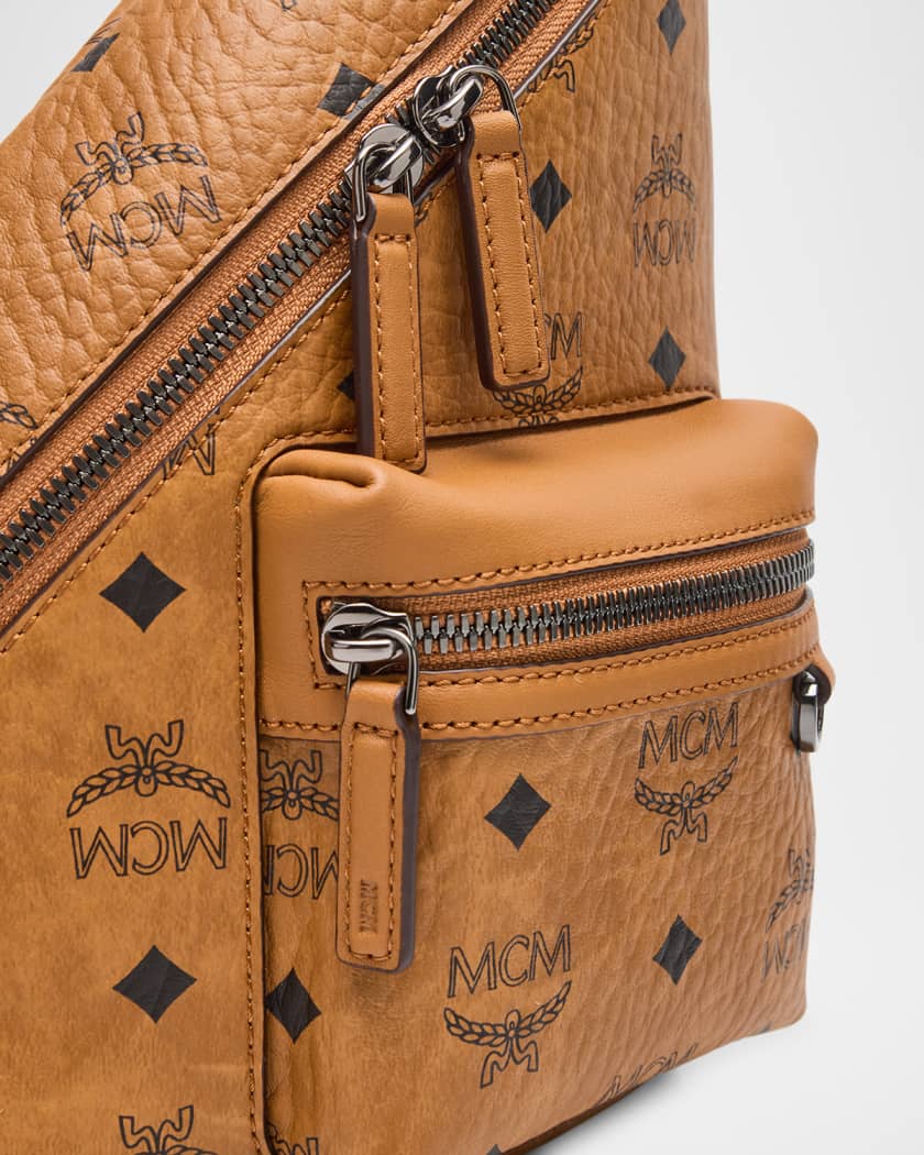 Men's Aren Mini Sling Bag in Visetos