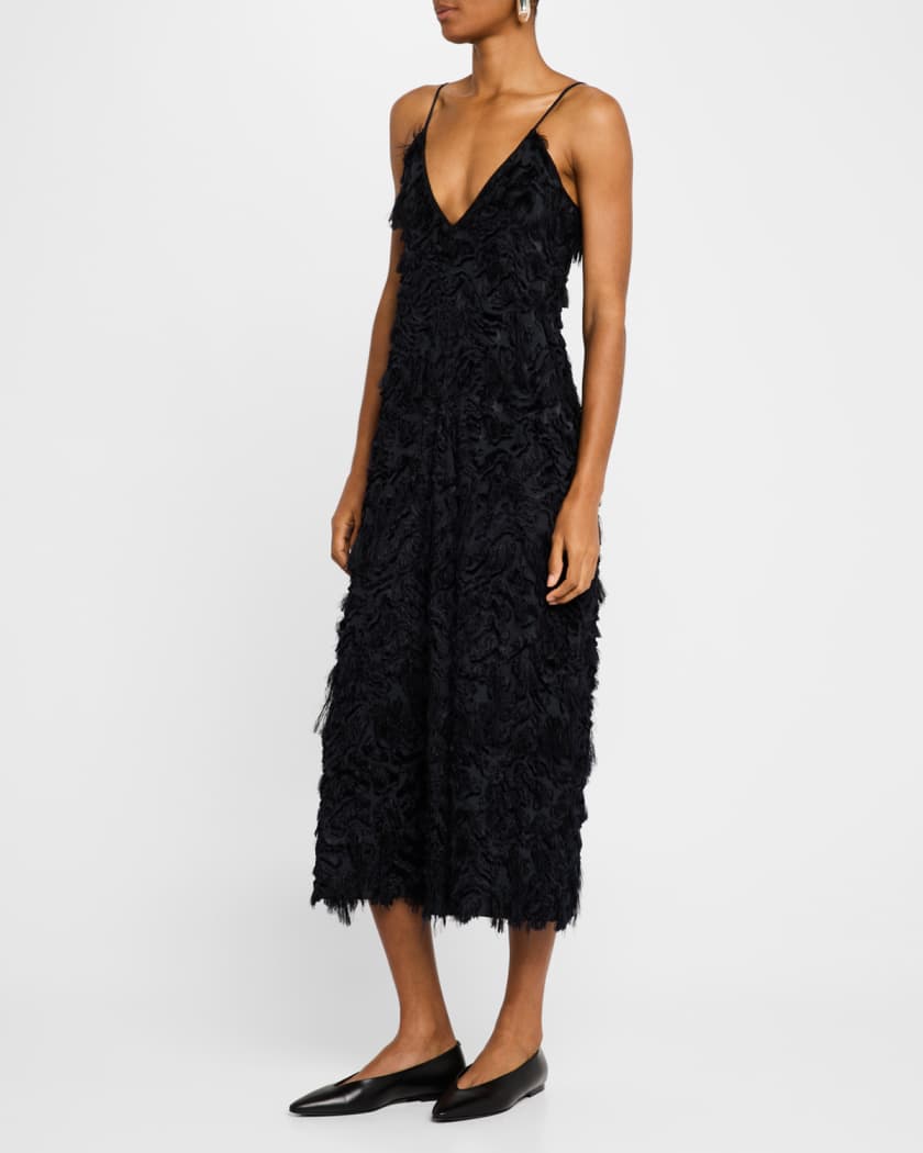 Co Slip Midi Dress Neiman Marcus
