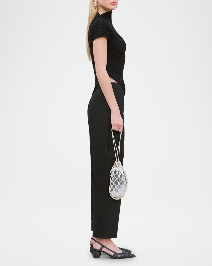 Annemie Asymmetrical Knit Top