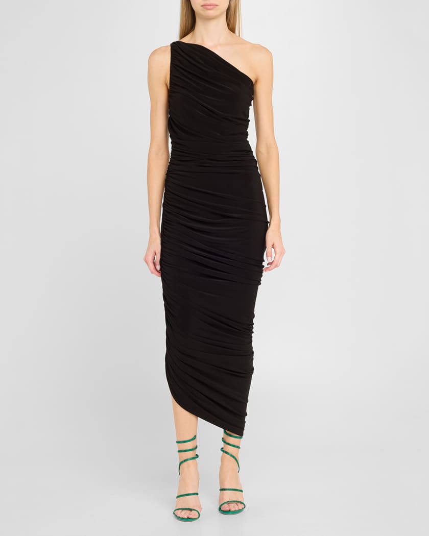 Cleo Satin Crystal Snake Wrap Sandals