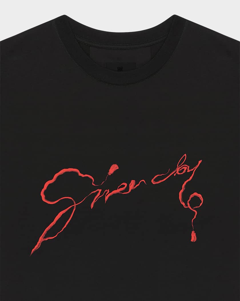 Men's Jersey CNY Snake-Print T-Shirt