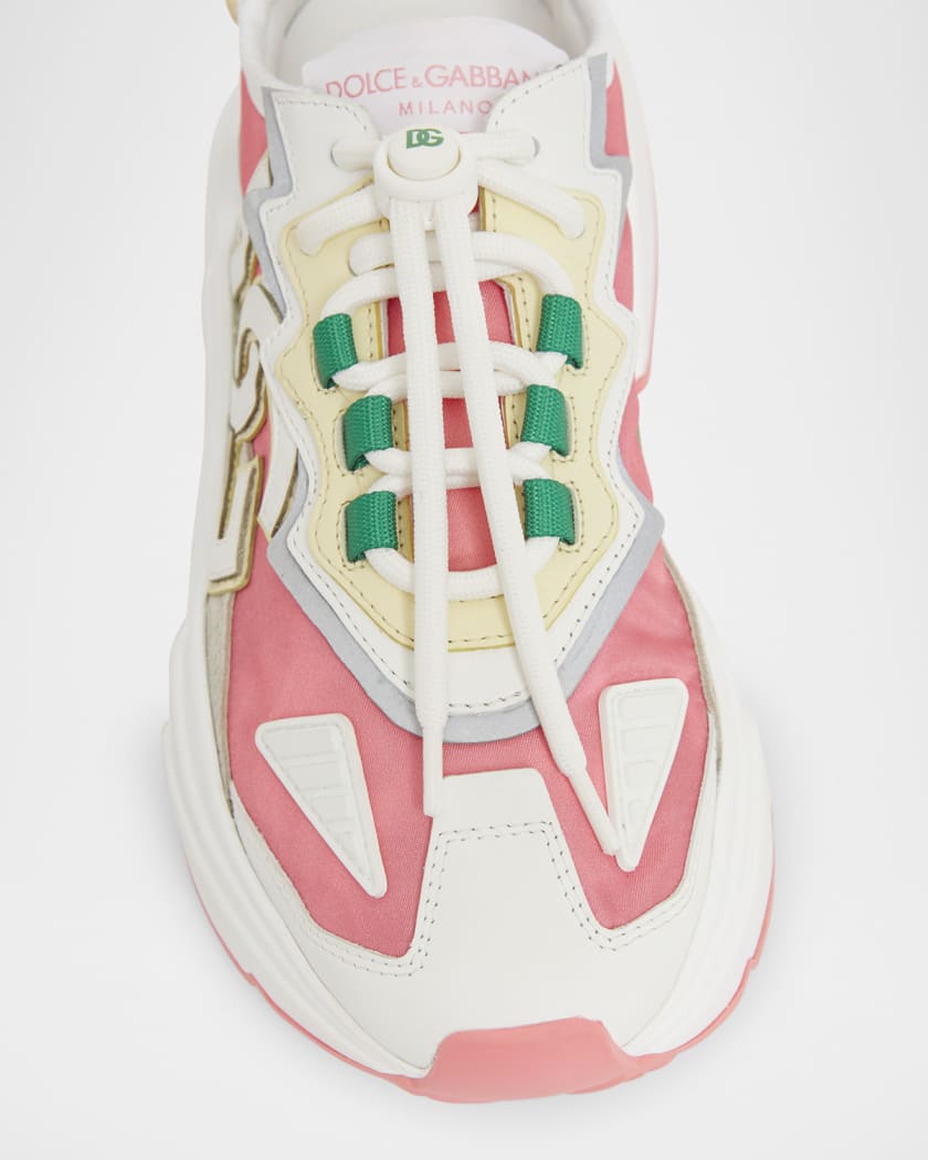 DG Colorblock Drawstring Runner Sneakers