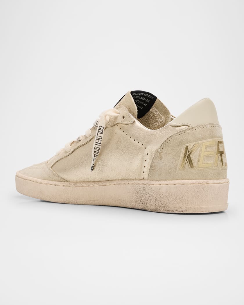 Ballstar Metallic Glitter Low-Top Sneakers