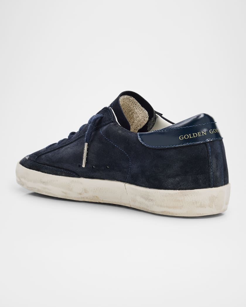 Superstar Glitter Suede Low-Top Sneakers
