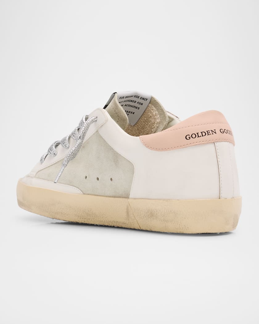 Superstar Mixed Leather Low-Top Sneakers