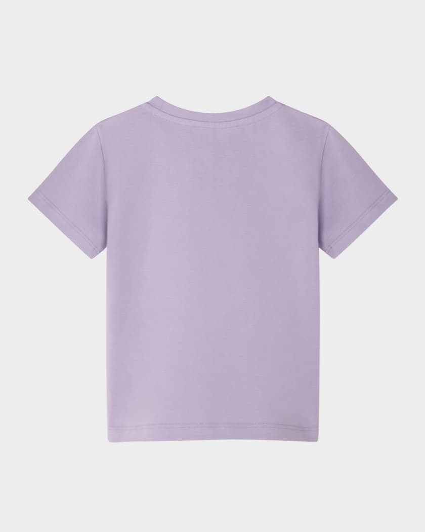 Girl's Logo-Print Necklace Graphic T-Shirt, Size 12M-4