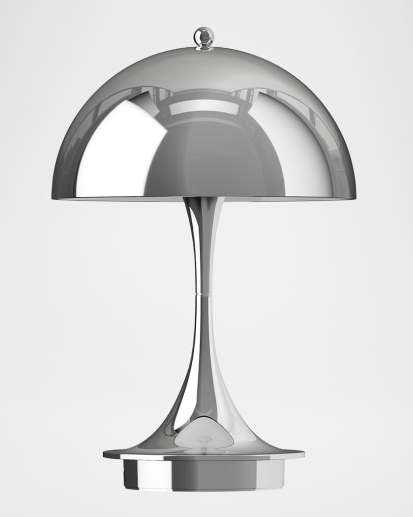 Panthella Portable Metal Table Lamp, 10"