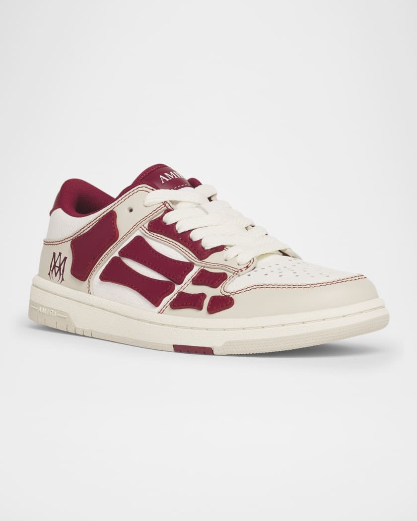 Skel Varsity Tricolor Low-Top Sneakers