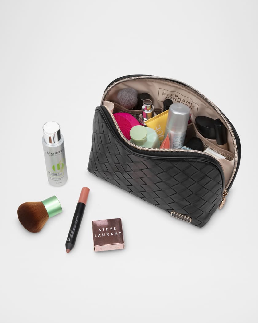 Belize Lola Faux Leather Makeup Bag
