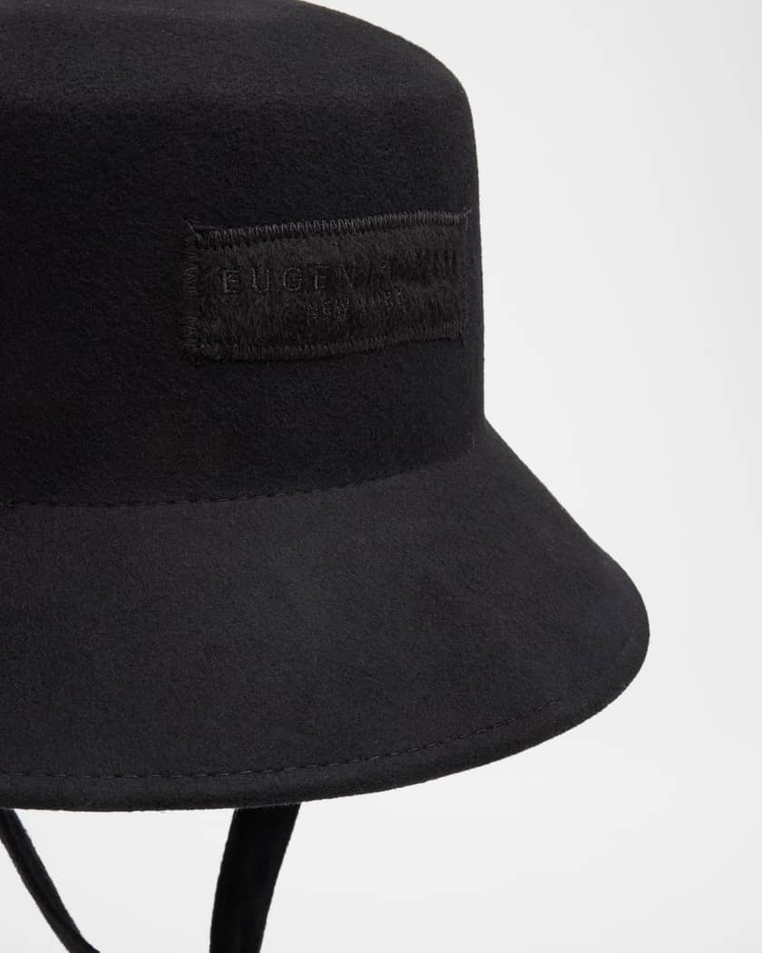 Jonah Logo Patch Wool Bucket Hat 