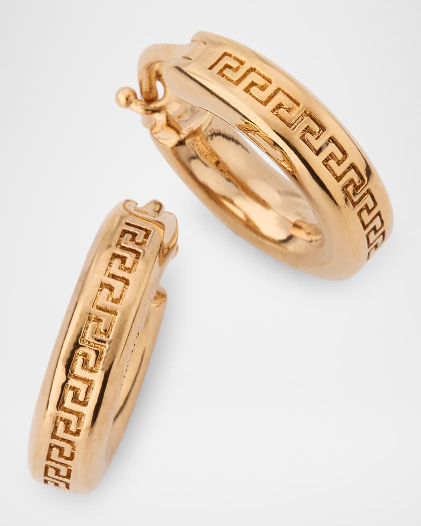 Greca Hoop Earrings