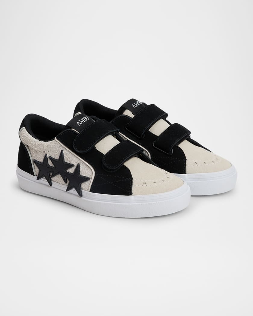 Kid's Sunset Skate Low-Top Leather Sneakers, Toddler