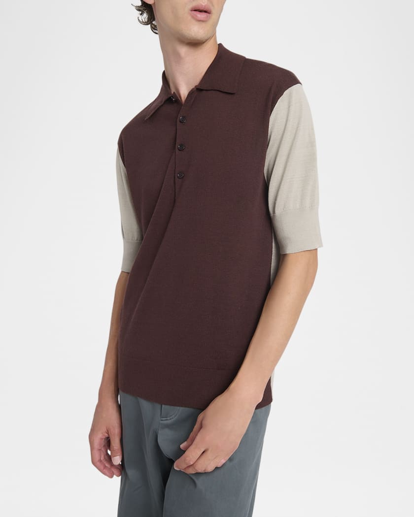 Men's Midland Colorblock Polo Shirt