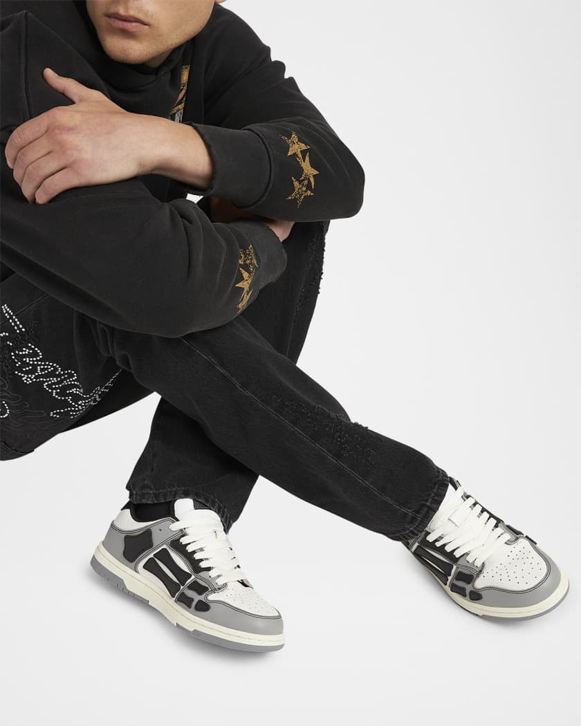 Men's Varsity Skel Leather Low-Top Sneakers