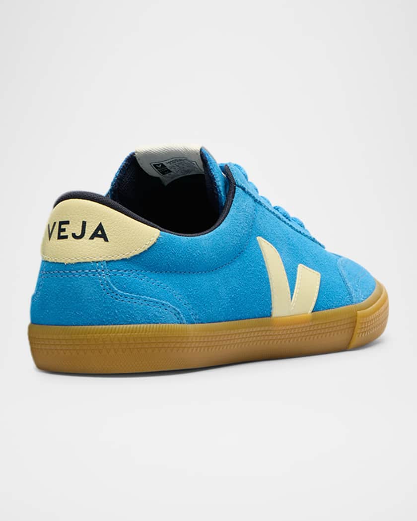 Volley Bicolor Suede Low-Top Sneakers