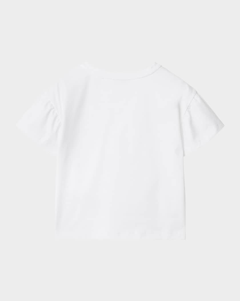 Girl's Roxy Rope Logo-Print T-Shirt, Size 3-14