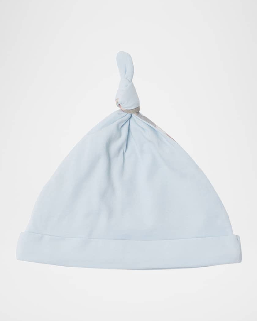 Boy's Hamilton Footie, Bib, and Hat Gift Set, Size 1M-12M