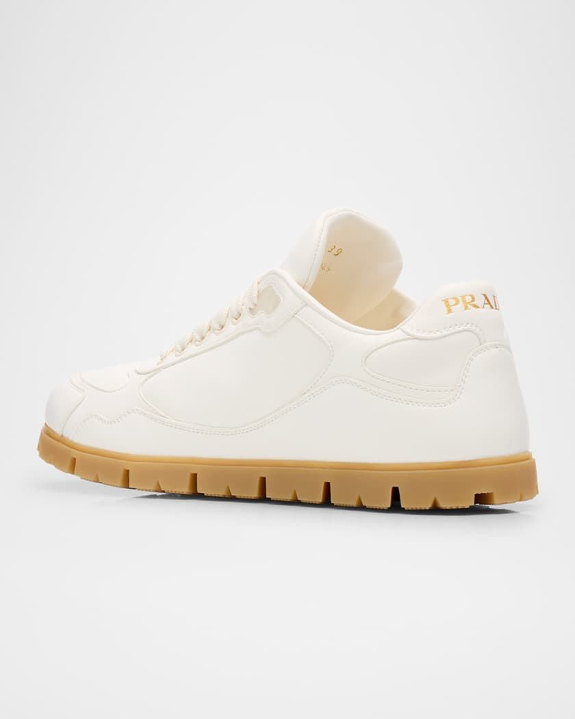 Trail Leather Low-Top Sneakers